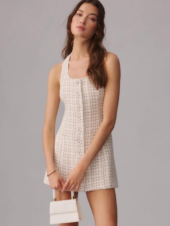 Reformation Dresses & Skirts - Reformation-Jaine Tweed Mini Dress